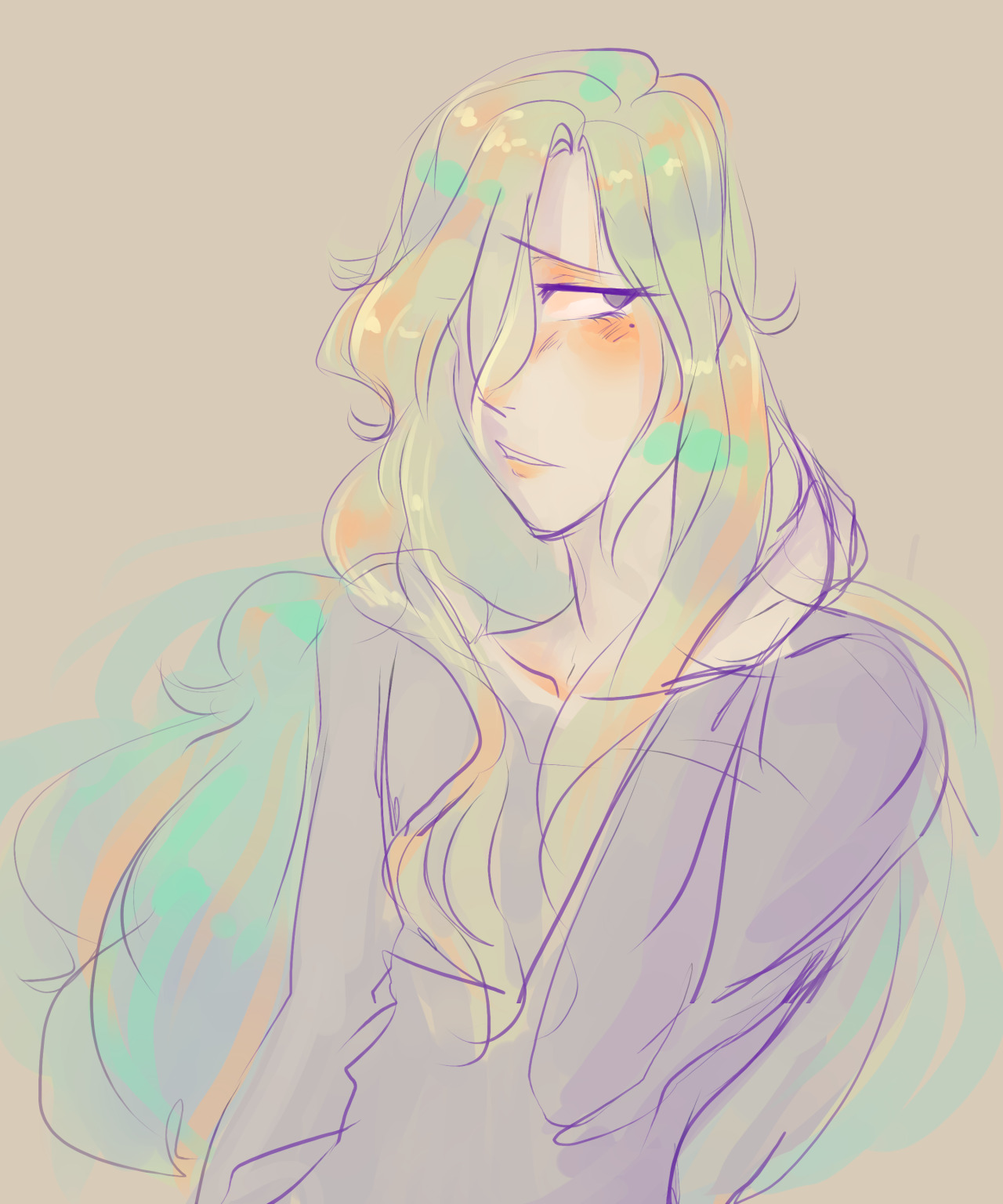 ghostlycrab:  toumaks wearing my own ugly outfits + a sketchy maki’m still into