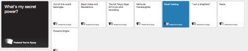 Randoms from this night’s game, part 3.