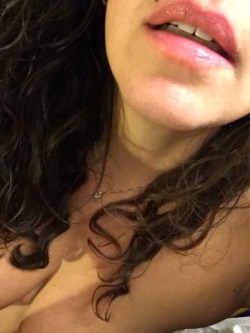 ultra-justtryit:  Missing my baby…I need his cock in my mouth to wake up…mmmmm damn ❤️ @beastmodemetal Cum home soon