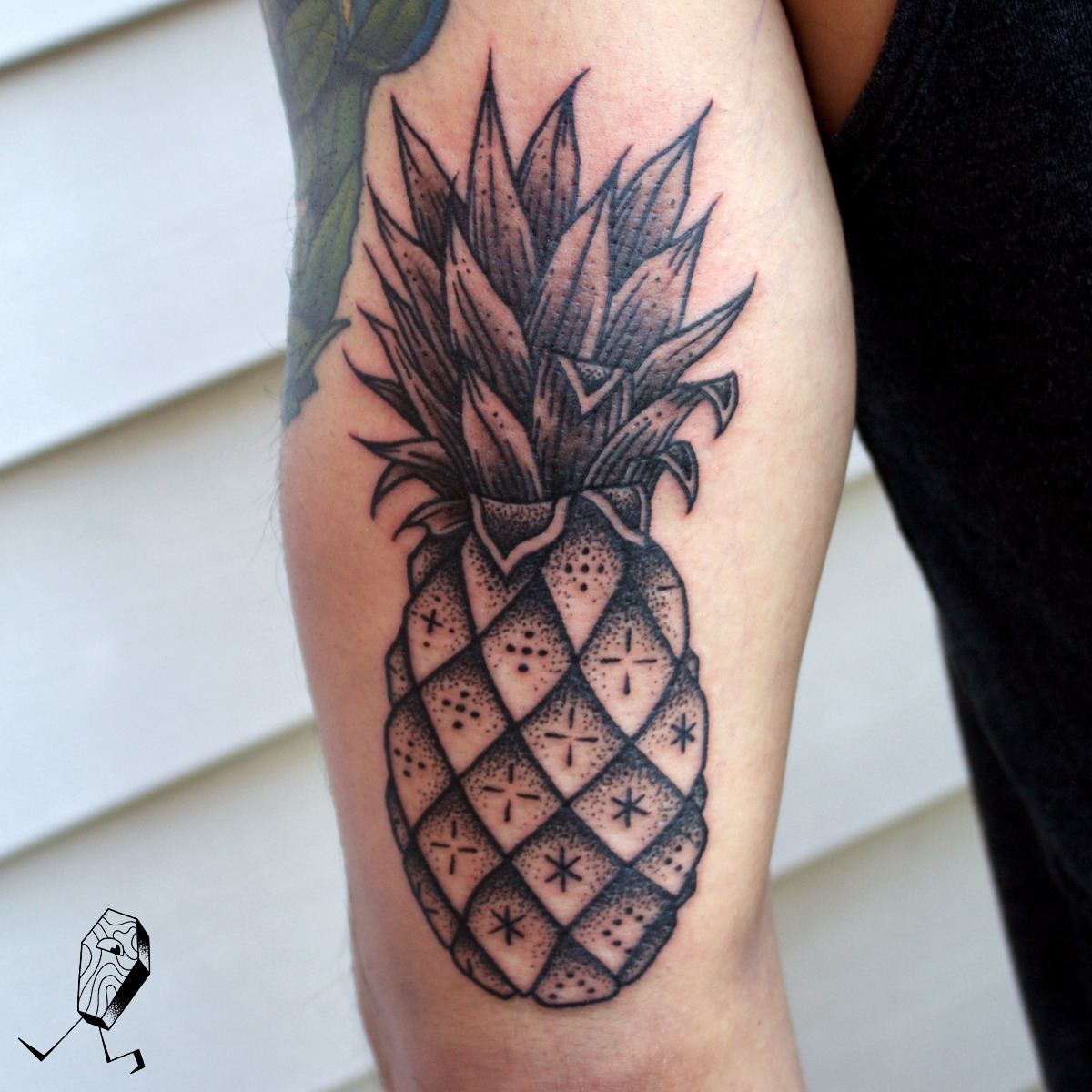 Pineapple tattoo by ShiraHil on DeviantArt