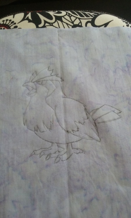 embroidosaurusrex:starling-stitchery:Pidgey is complete! He’s #016, but the fourth Pokemon I’ve embr