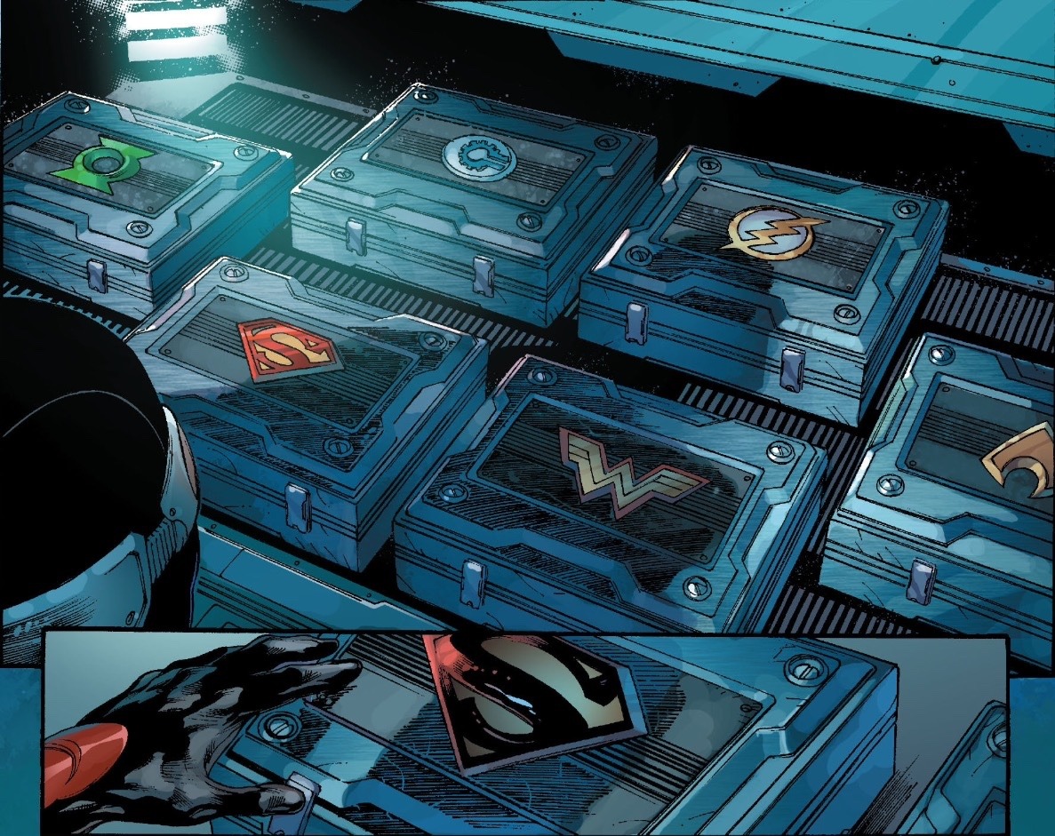 spoiledcomics:  At least Batman doesn’t need to remember which JLA members weakness