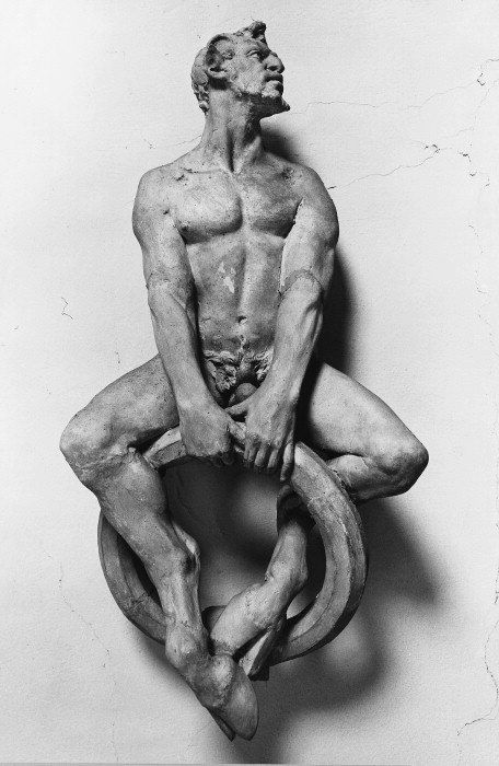 iopanosiris:  satyr doorknocker