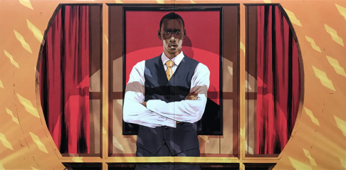 Adrian Younge & Ali Shaheed Muhammad – Luke Cage - Original Soundtrack Mondo, 2016 Art by Matthe