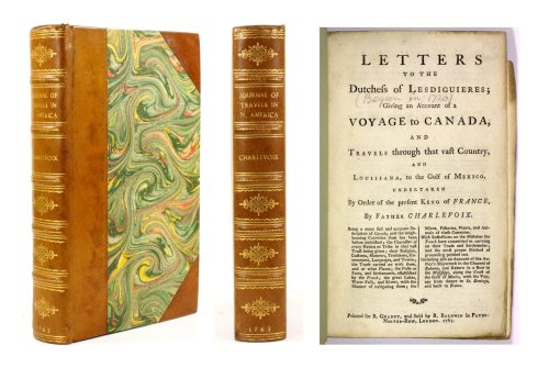 Letters to the Dutchess of Lesdiguires giving an account of a voyage to Canada, and travels through 