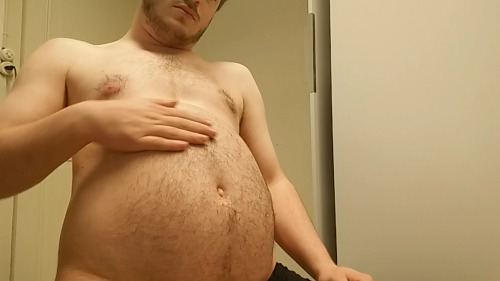 Porn enlargemybelly: after the stuffing, bloating, photos