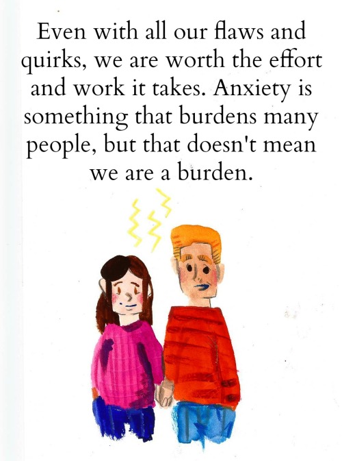 littleprincexangel: existential-bloomer: Dating a person with Anxiety @kinkynibbler