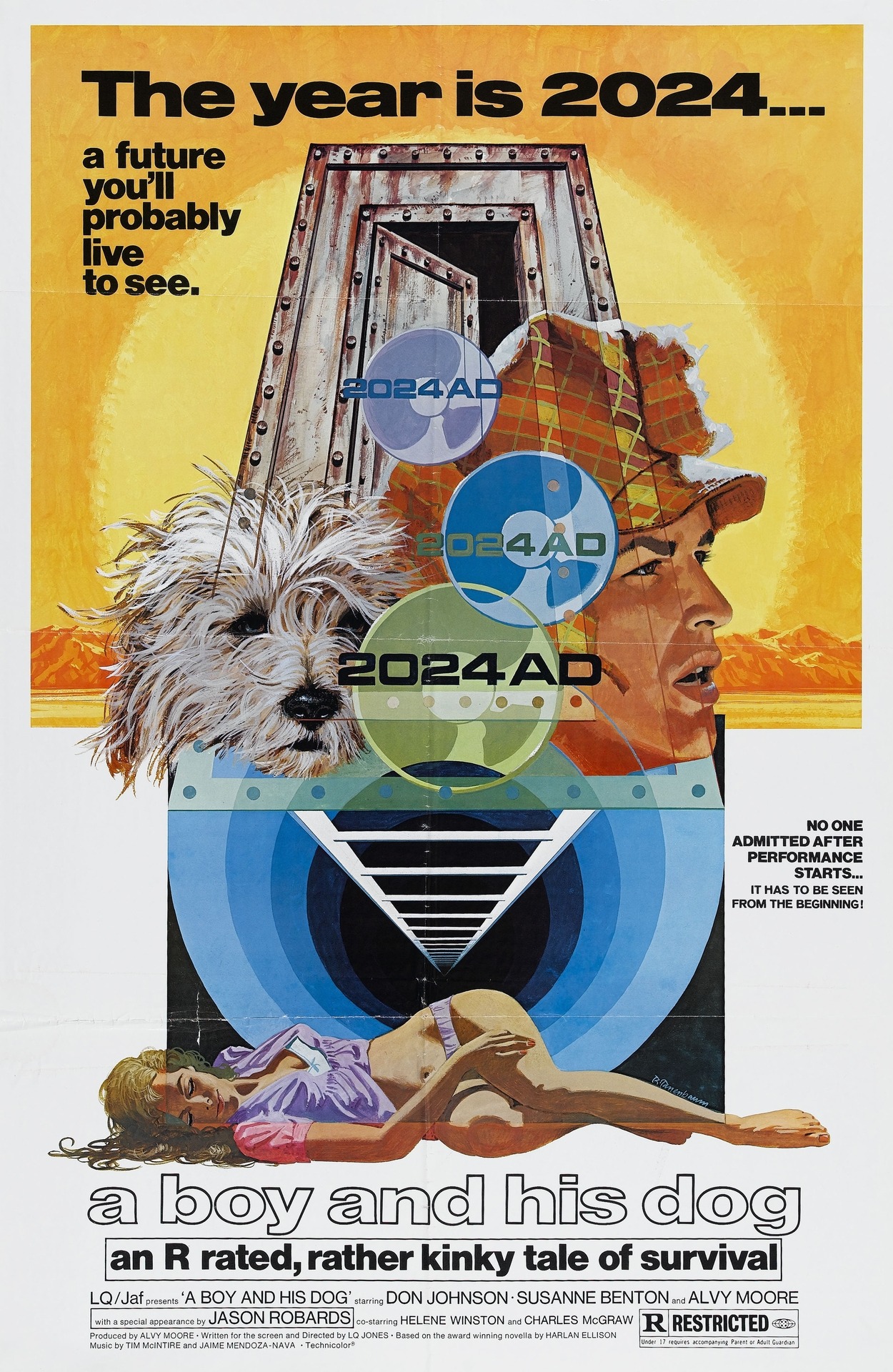 science70:A Boy and His Dog (USA, 1975 dir: L. Q. Jones). I’ve seen this. Totally
