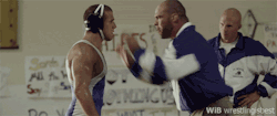 dippinfan:  wrestlingisbest:  Coach Kamen (Kurt Angle) in the movie Beyond the Mat  bet the make-up sex is great… Check out the archive next time you’re fixing a batch of stomach pancakes. http://www.dippinfan.tumblr.com/archive 