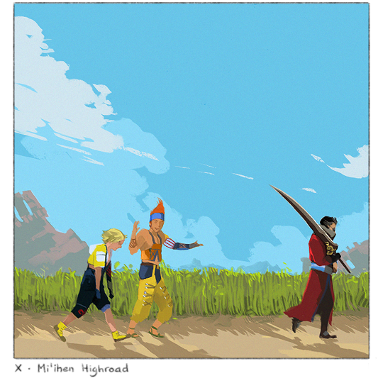 lanimalu:  I threw all FF soundtracks I got into a random playlist and waited for