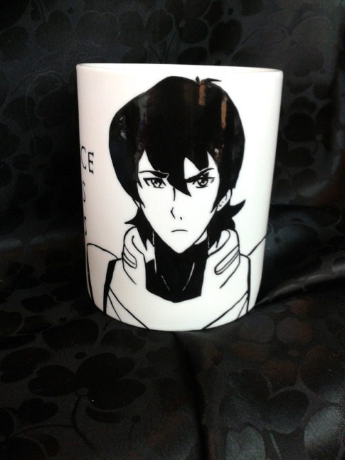 This was the first Voltron mug I made. And it is still one of my favorites.