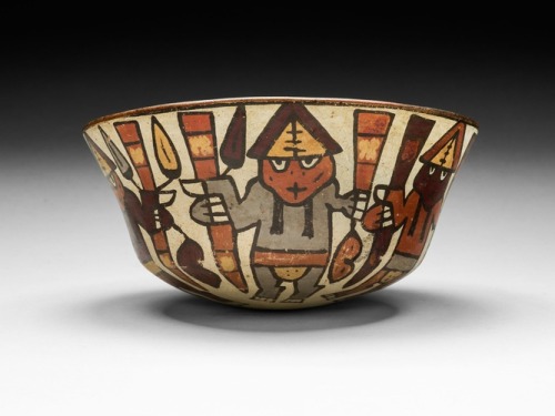 Bowl Depicting a Harvest Dance, Nazca, -180, Art Institute of Chicago: Arts of the AmericasKate S. B