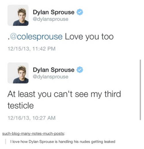 becca-morley:  The “Dylan Sprouse’s nudes” compilation