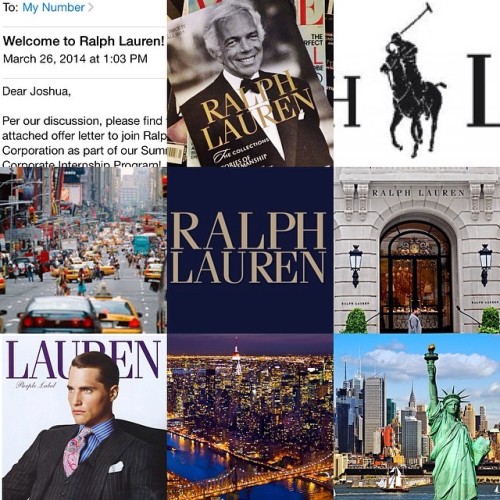 #HBCUFASHION takes on #NYC! I recently received a summer internship offer from Ralph Lauren in NYC! 