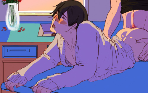 tomakehimfree:  late night skype chats are best, especially with the rinharu community lol (idk if you want to be named so i’ll just leave it unless you tell me)basically haru getting fucked in Rin’s moe sweater yeeES