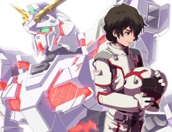 gundamboy55:  Banagher &amp; Unicorn 