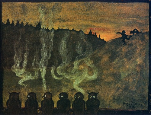 bonjourtableau: Näky (Vision, fantasy), 1895, Hugo Simberg, Ateneum