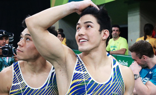 mattiadsciglio:  Arthur Mariano of Brazil competes in the Artistic Gymnastics Men’s Team qualification on Day 1 of the Rio 2016 Olympic Games at Rio Olympic Arena on August 6, 2016 in Rio de Janeiro, Brazil. 