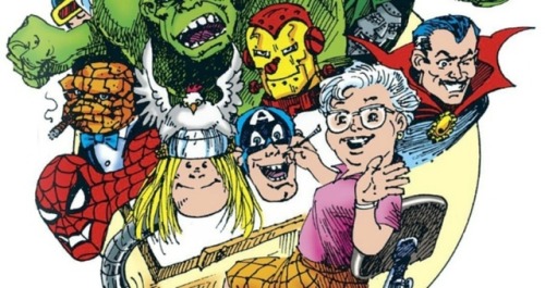 bonniegrrl:  Marie Severin, the legendary Marvel artist who never got her dueShe co-created Spider-Woman and worked on the Hulk, Doctor Strange, Captain America, Iron Man and so many more. So why don’t more fans know about her prolific legacy in comic