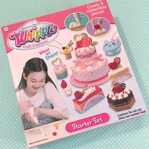 sckawaii:There’s a new range of Whipple kits in the US for cute sweets deco! We got Andi to try one 