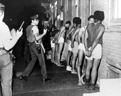 August 1970, Philadelphia. After A Pre-Dawn Police Raid Of The Black Panther Party