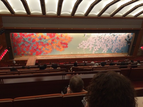 suckxatlove:  Different curtains at the Kabuki.