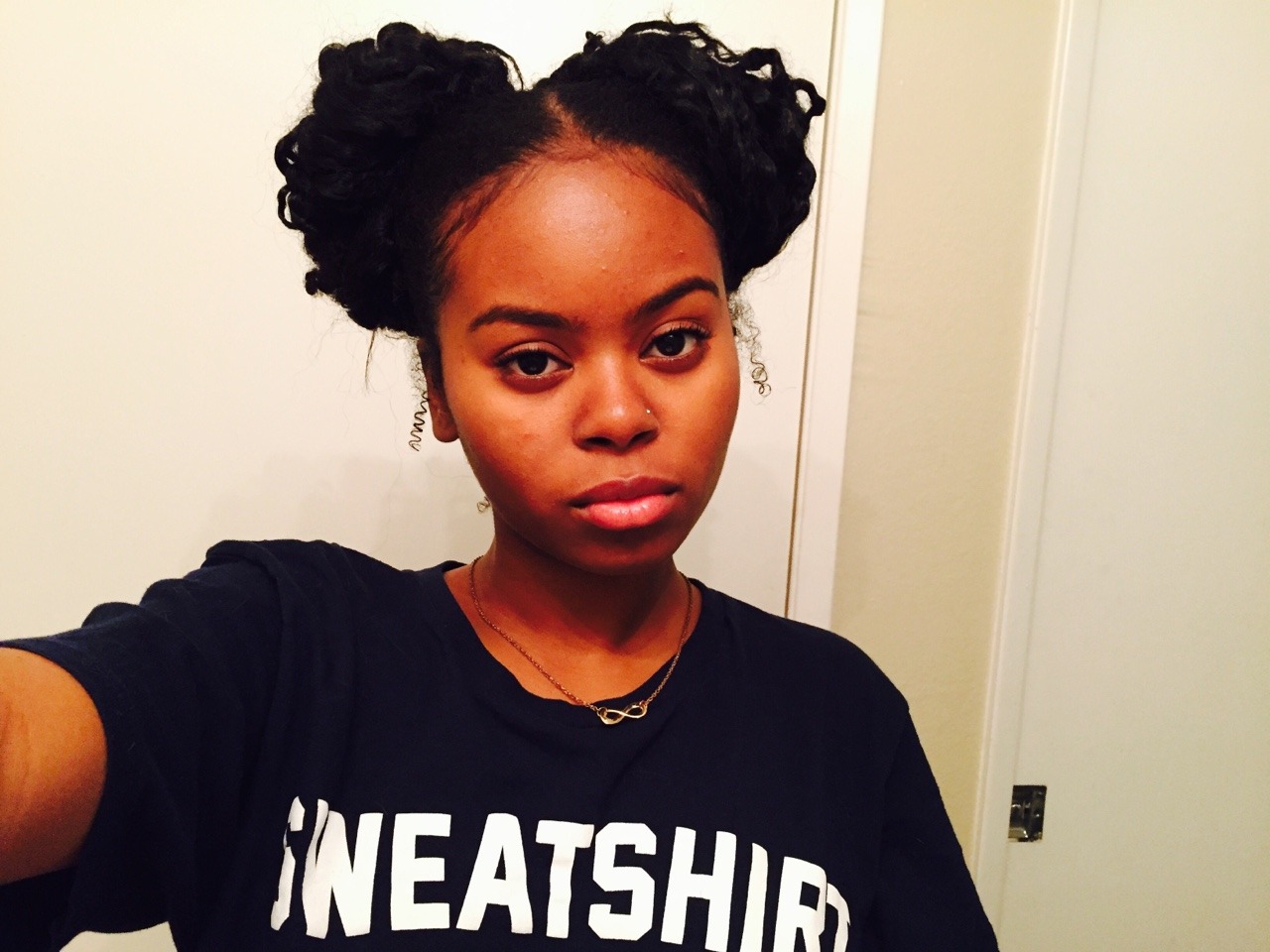 mrdorseywoods:  kierrabazilio:  Who told me to be a baby hair queen yesterday?  Damn.