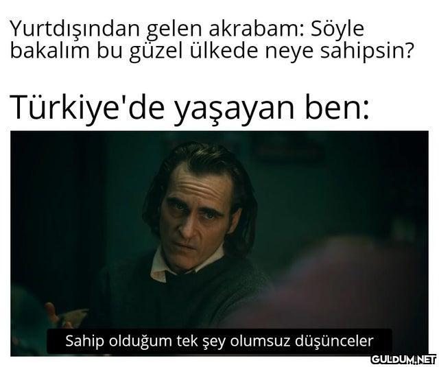 Yurtdışından gelen...