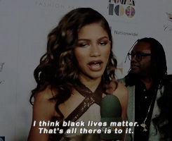 photosbystokes:  dayaholics:  Zendaya on ‘Black Lives Matter’   Protect her.