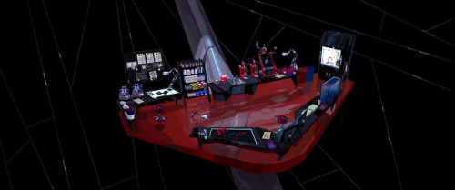  The final set design for the Spider-hideout. This set is extra special to me because I got to work 