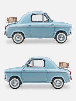 Specialcar:  Vespa 400 Micro Car 