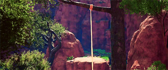 kingdomheartsgifs: Swing With Rapunzel