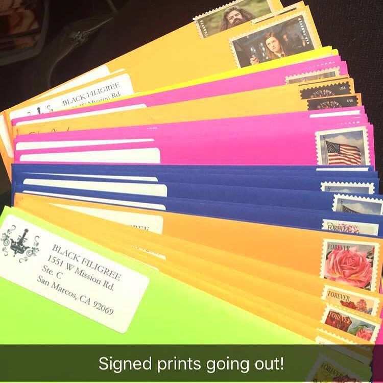 Want a FREE signed postcard print? HERE&rsquo;S HOW: 1. Post your fave picture