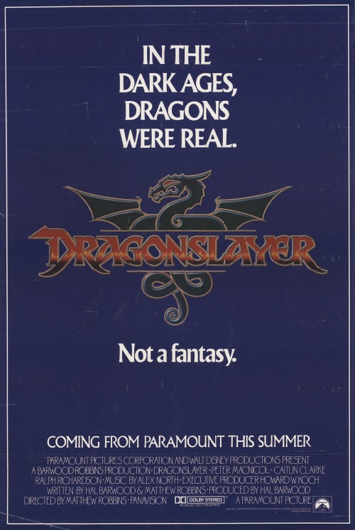 mastersofthe80s:Dragonslayer (1981)