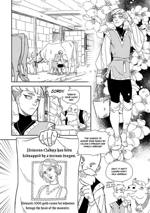 pandanoi:Yoo! My latest comic is available on preorder ‘til August 31st! >>LINK<<Descend