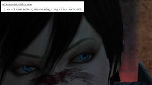 bubonickitten:Dragon Age II + text posts Sometimes I wonder what Hawke’s inner monologue must be lik