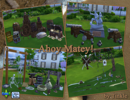 Ahoy MateyAhoy Matey was a large undertaking, working with SimDoughnut of Tumblr to fulfill his visi