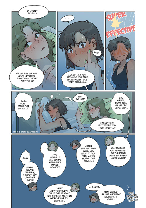 kissitgoodbyecomic:Page 119! Read it on  Tapastic and Webtoon too!! Or read more pages on Patreon in