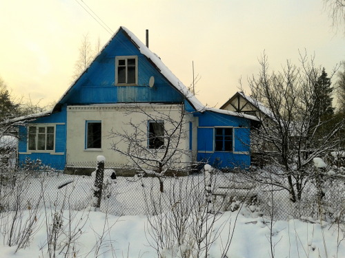 wooden house