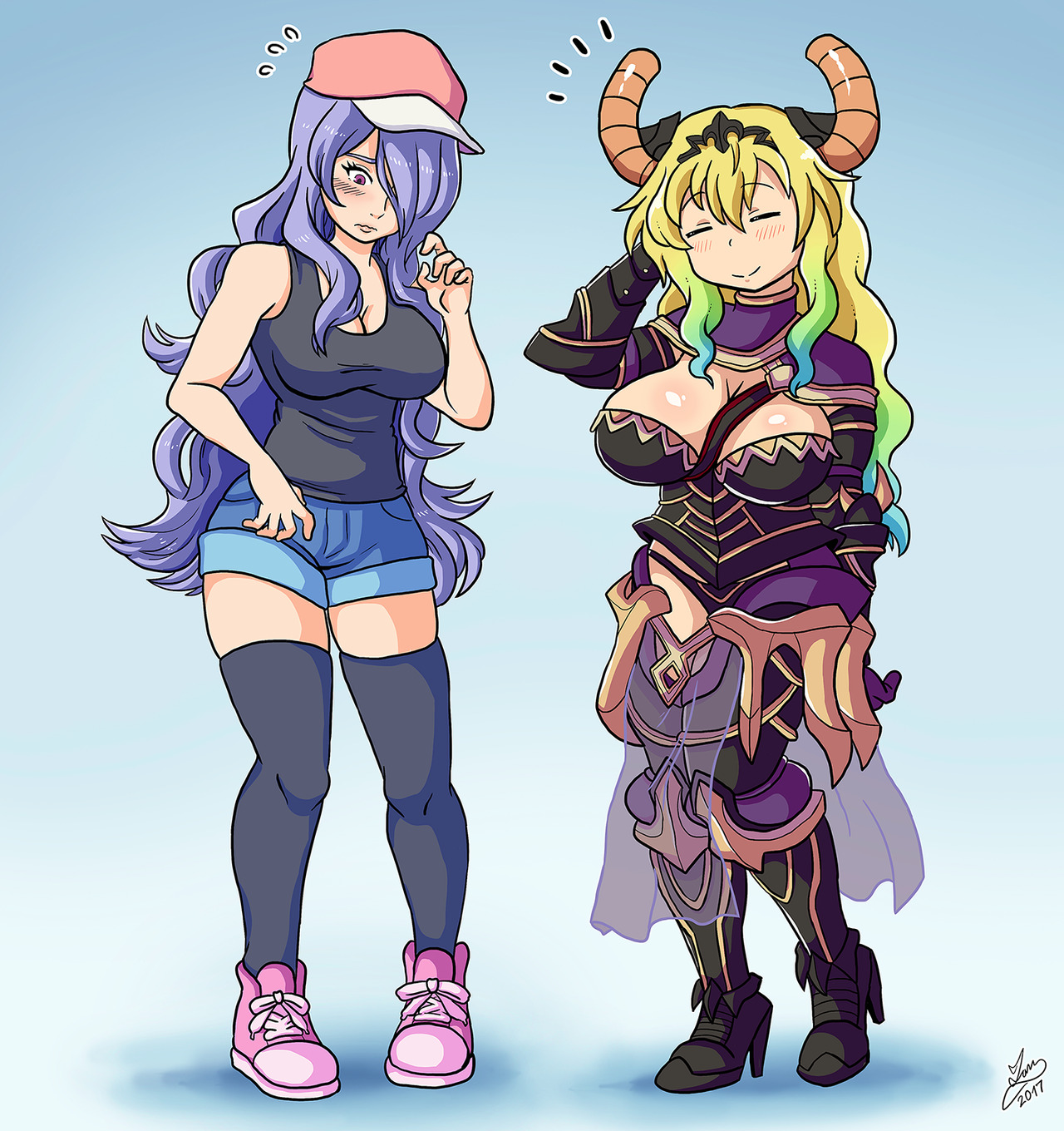 iandimasart:  A commission from last year involving Camilla from Fire Emblem and