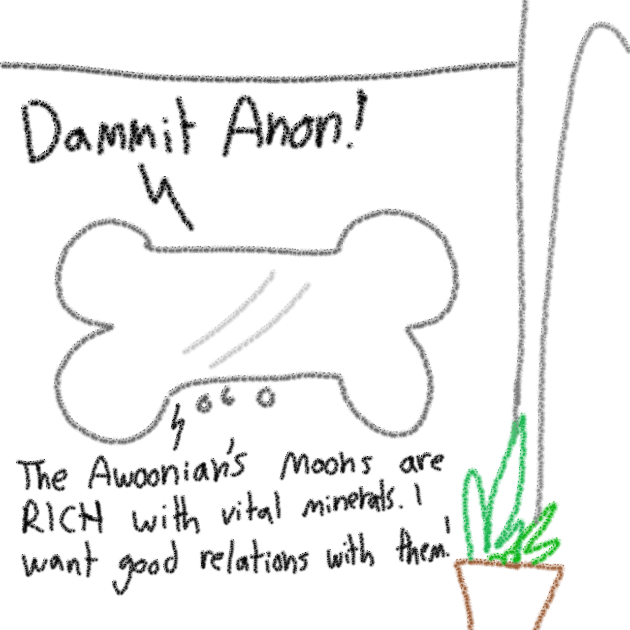 tjpones:Planet Awoo and its 568 moons X3!