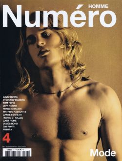 inthemodeforlove:  Numéro Homme, Issue 4, F/W 2002 (cover) Travis Fimmel (yes, the one from Vikings) photographed by Steven Klein