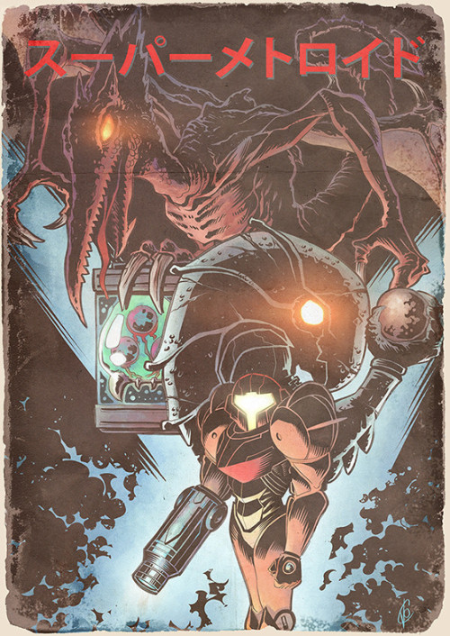 pixalry:   Video Game Illustrations - Created by Johann Corgié  You can follow this artist on Tumblr. 