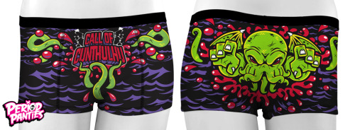 vile-black-bile: yognaughtopia: science-sexual: harebrained: Period Panties by Harebrained. I don&rs