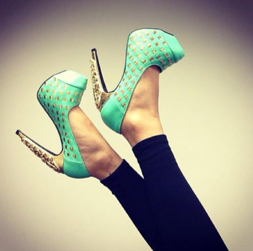 stiletto heels