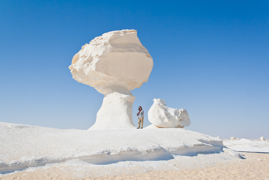 sixpenceee:  The White Desert, Egypt: The desert in the Farafra Depression is known