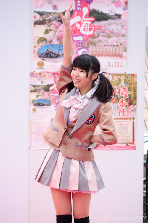 水戸ご当地アイドル(仮)2015.03.15　みとの梅香径・まちなかステージ(水戸駅北口ペデストリアンデッキ)