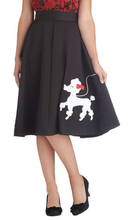 Classic Poodle Skirt - $14.45 + free ship