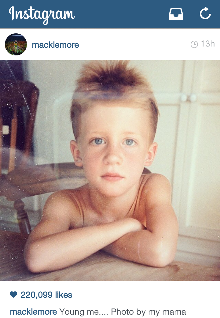 cradily:  throwback to when macklemore was gay 