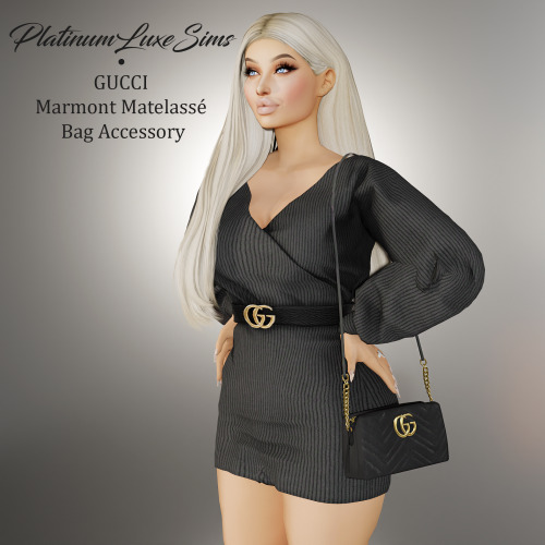  Gucci Marmont Shoulder Bag Accessory Vol.1     + Bag PosesEarly access on my Patreon | DOWNLOAD | B